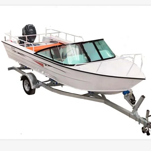 Fishing Boat Fiberglass - KAIP Kapal Pesiar Aluminium Mewah 5.28M