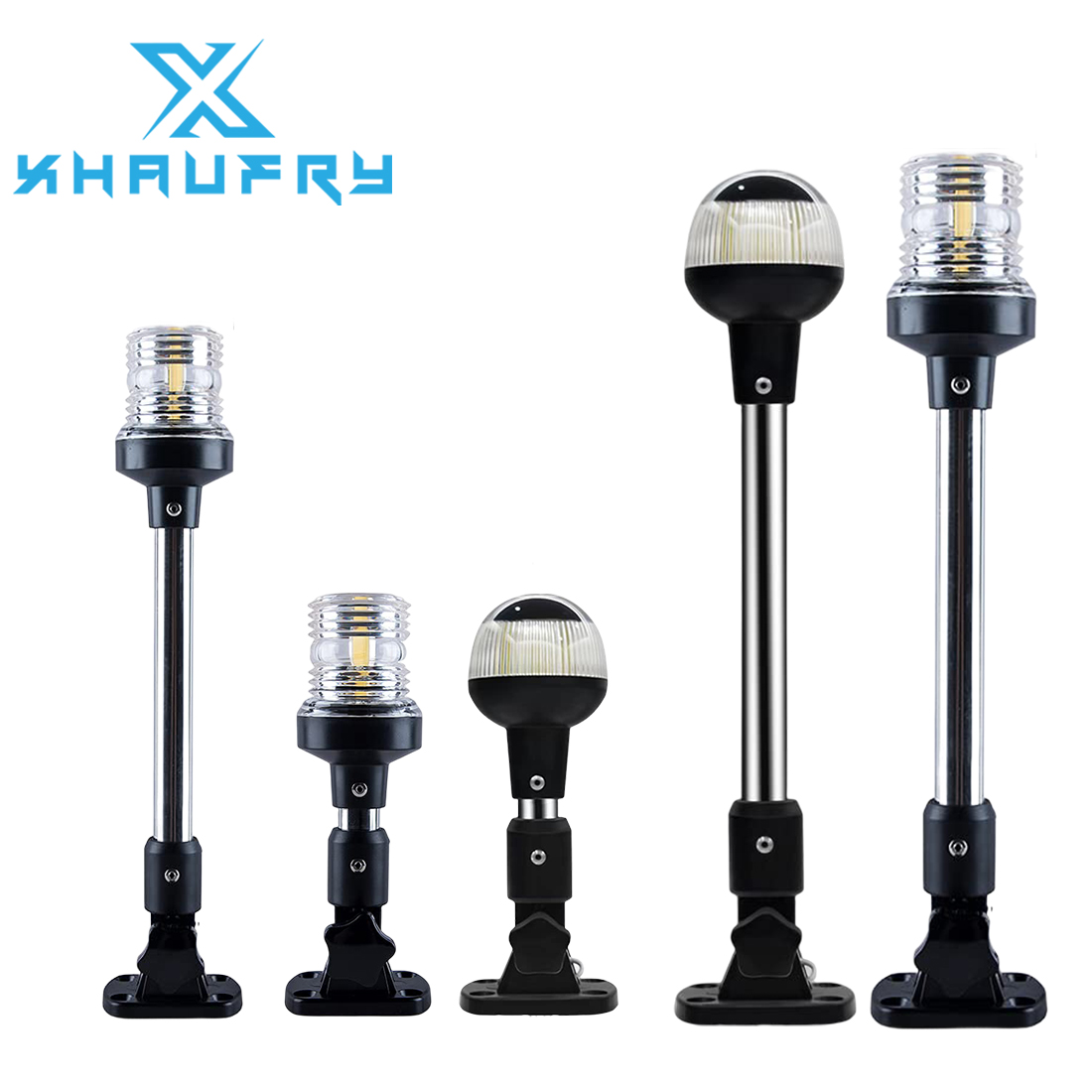 Fishing Boat Steering Wheel - Lampu Navigasi Kapal LED Lipat 360