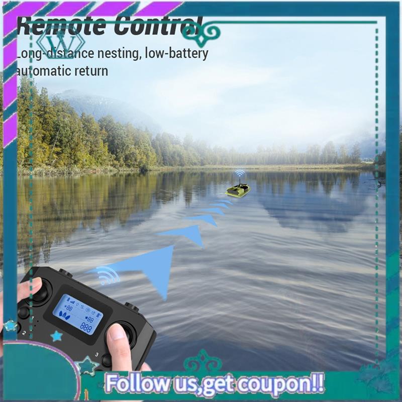 Fishing Boat Gps - A75Q-Remote Control Perahu Umpan Pancing dengan