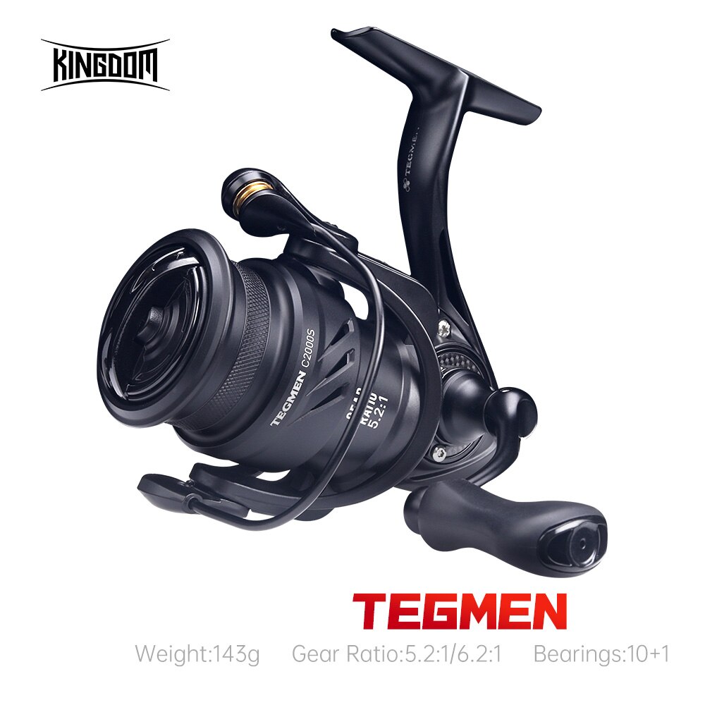 Abu Garcia Reel Max - Kingdom Tegmen gulungan pancing putar 5.2:1