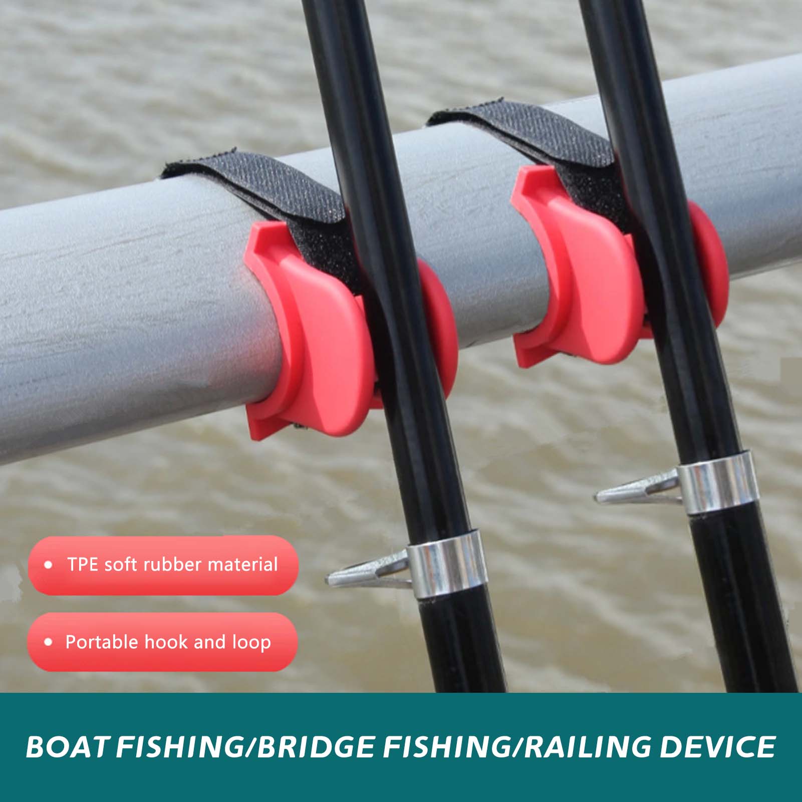 Fishing Boat Trailer - Tempat Joran Pancing Berbentuk U dengan