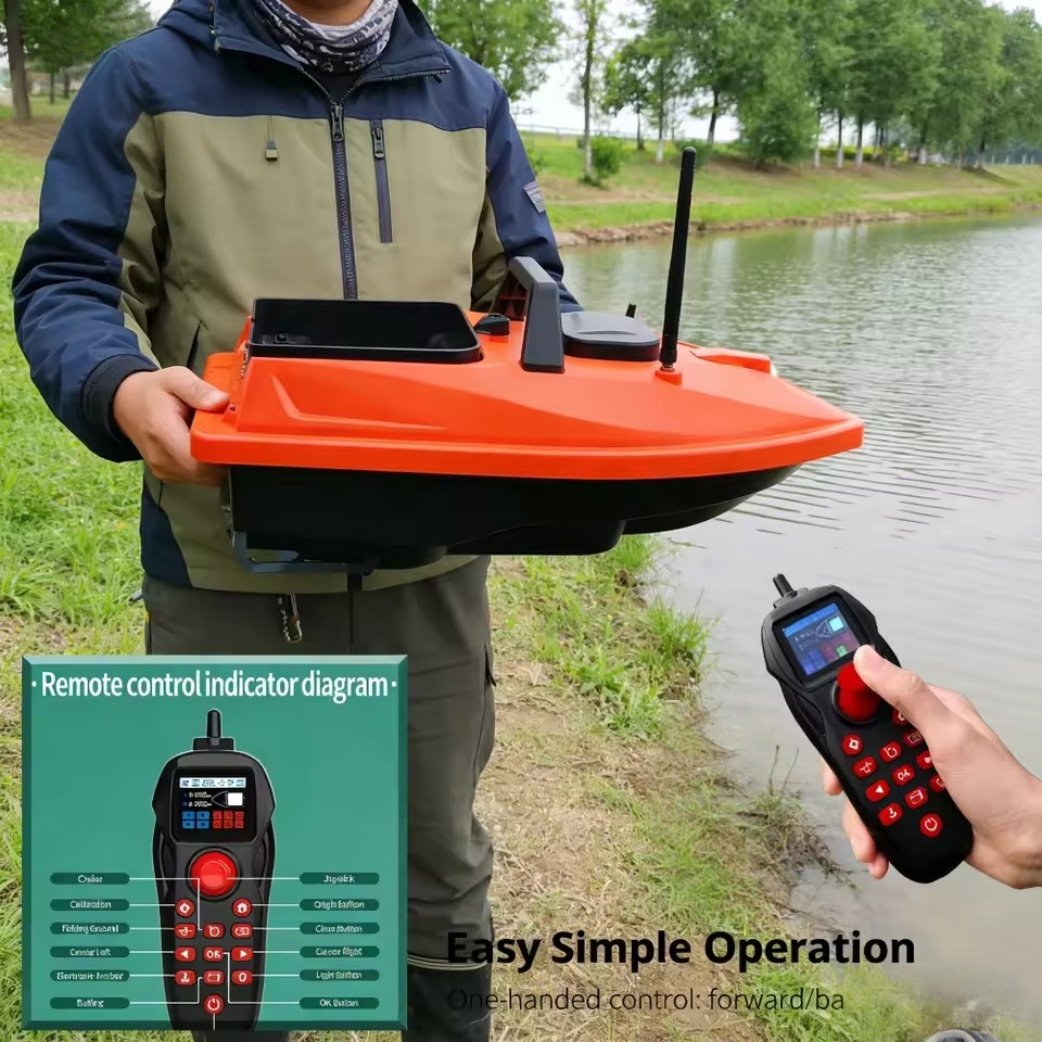 Fishing Boat Anchor - Perahu Umpan Pancing GPS 500M Jarak