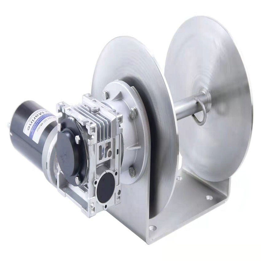 Fishing Boat Anchor Winch - Winch Jangkar Drum Baja Tahan Karat