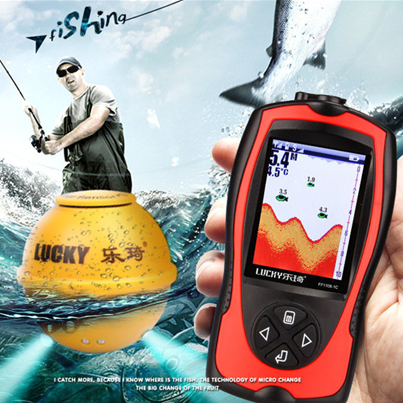 Sensor Sonar Nirkabel Genggam  - Fishing Boat Depth Finder ulasan dan harga