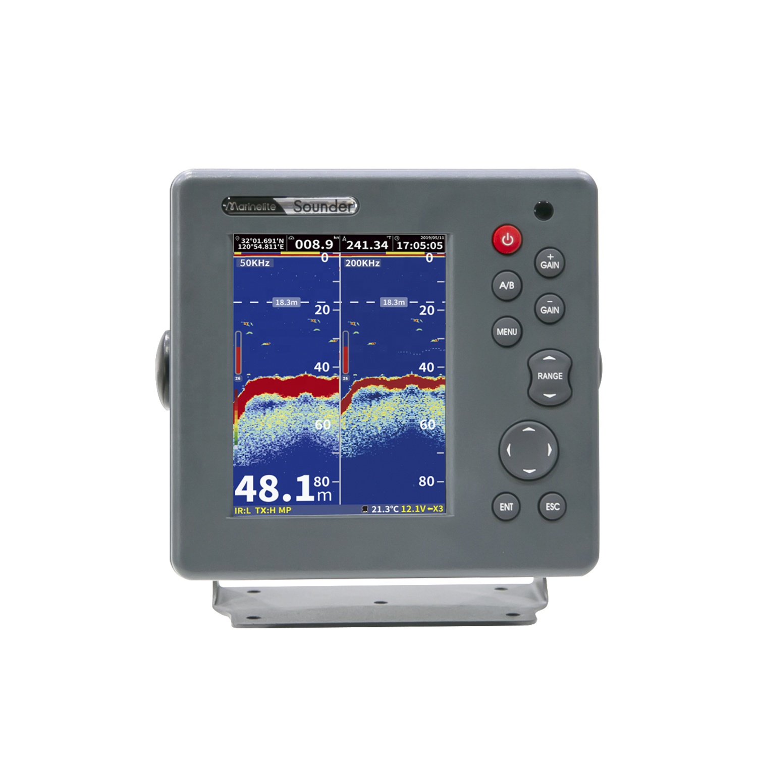 Alat Pendeteksi Ikan Sonar Ked - Fishing Boat Depth Finder ulasan dan harga