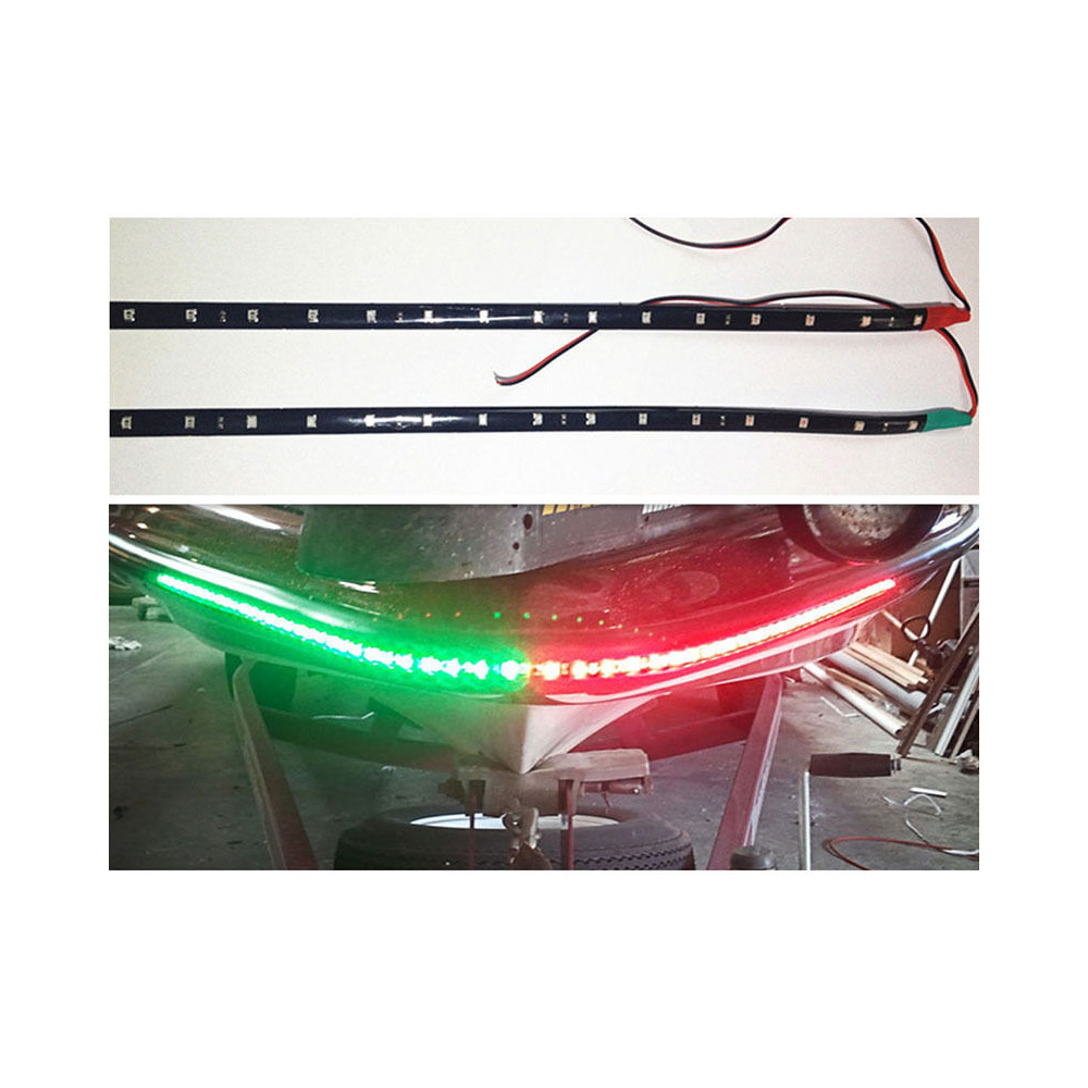 2 Buah Lampu Strip LED 12V Tah - Fishing Boat Trailer ulasan dan harga