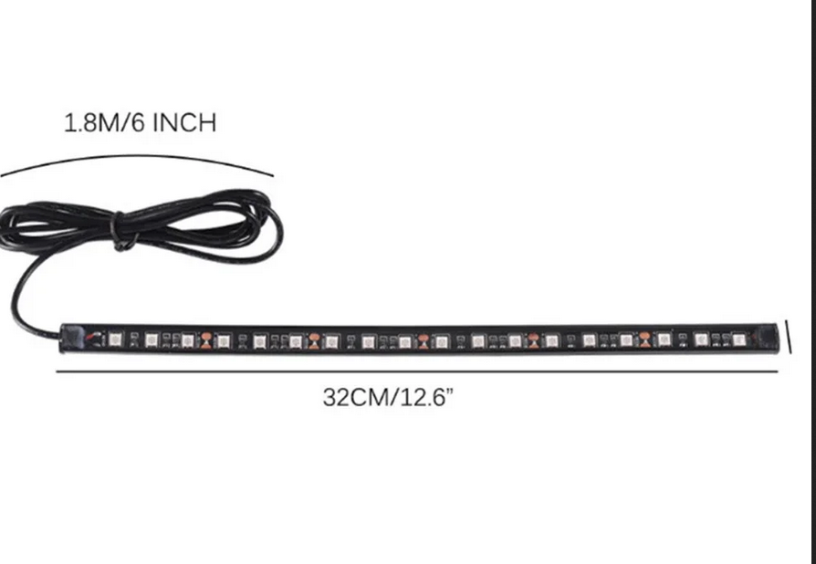 Lampu setrip LED 2 buah 30cm 1 - Fishing Boat Trailer ulasan dan harga