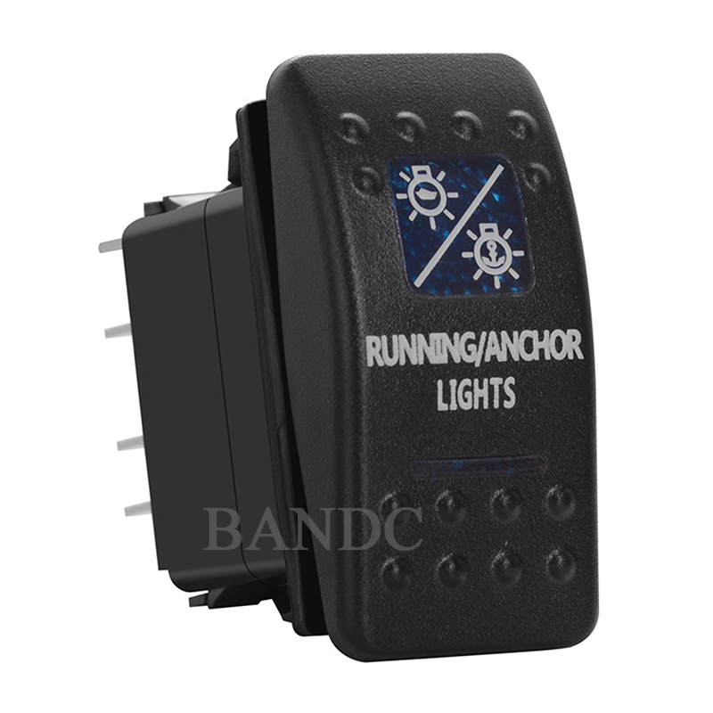 Lampu Led biru sakelar navigas - Fishing Boat Anchor ulasan dan harga